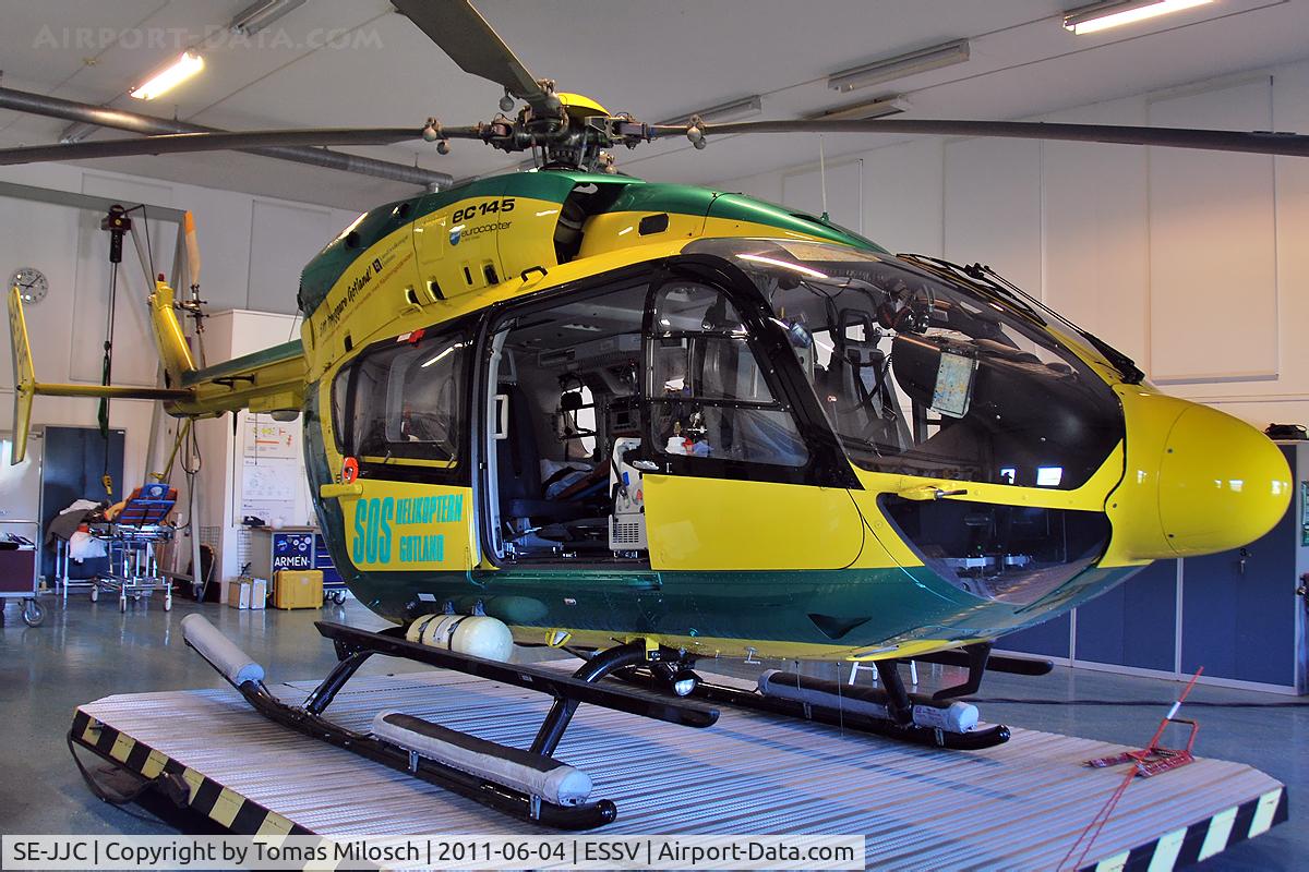 SE-JJC, 2005 Eurocopter-Kawasaki EC-145 (BK-117C-2) C/N 9076, Thanks to the team of SOS Helikoptern Gotland for making this photo possible!