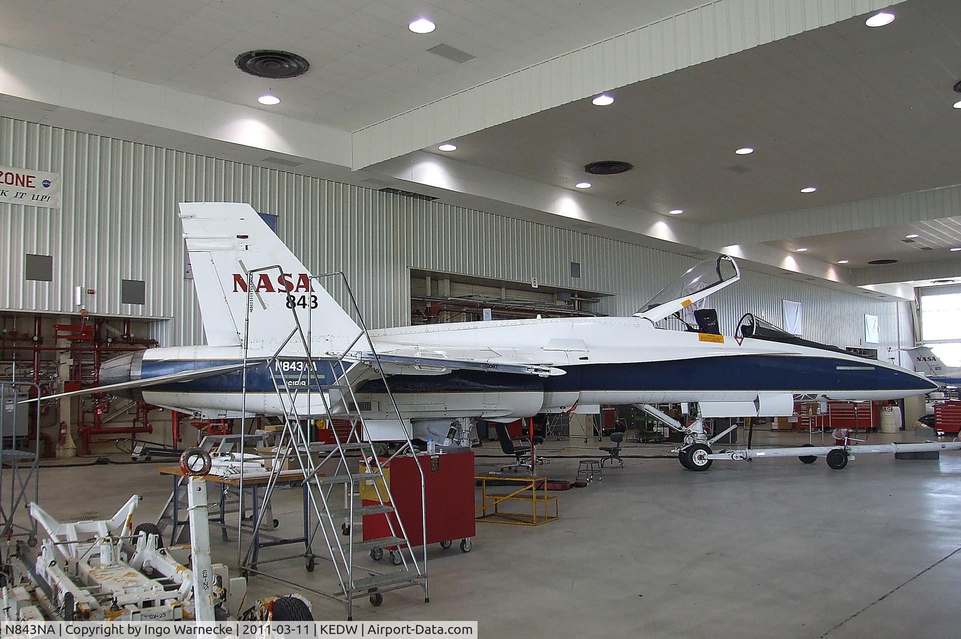 N843NA, McDonnell Douglas F/A-18A Hornet C/N 161519, McDonnell Douglas F/A-18A Hornet of NASA at the NASA Dryden Flight Research Center, Edwards AFB, CA