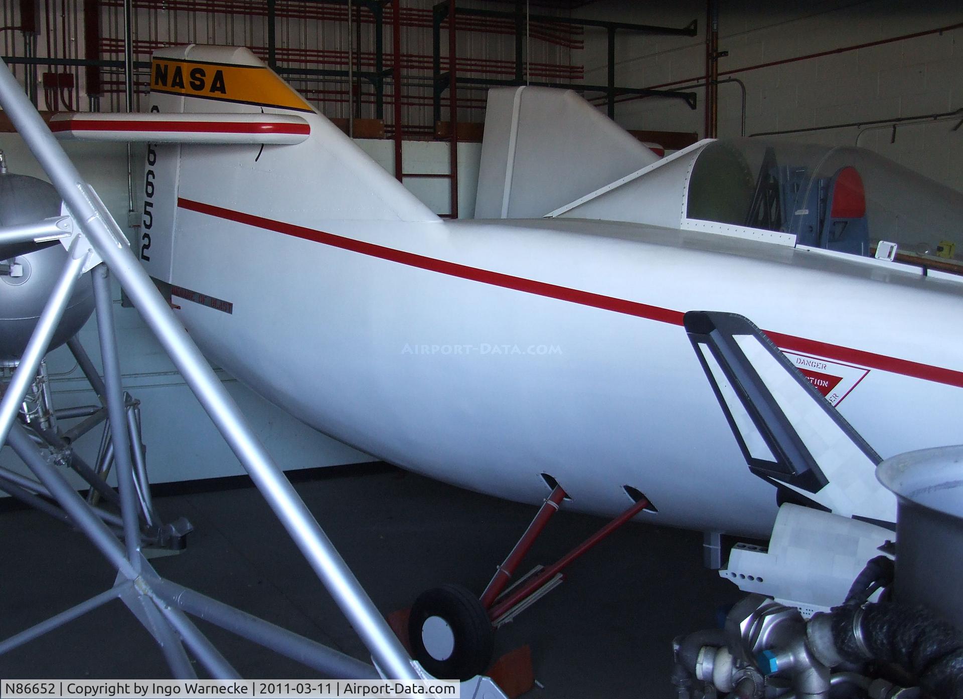 N86652, 1963 NASA / Briegleb M2-F1 C/N 1, NASA / Briegleb M2-F1 Lifting Body at the NASA Dryden Flight Research Center, Edwards AFB, CA
