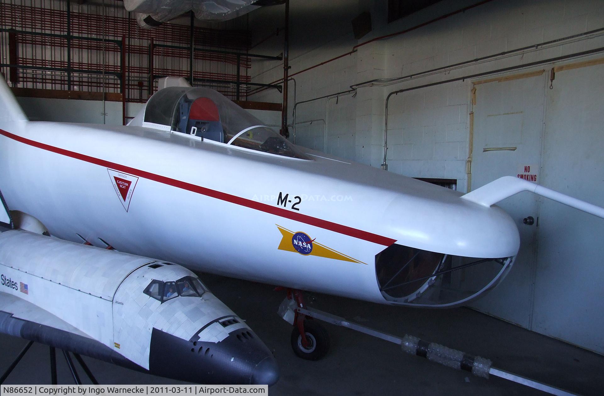 N86652, 1963 NASA / Briegleb M2-F1 C/N 1, NASA / Briegleb M2-F1 Lifting Body at the NASA Dryden Flight Research Center, Edwards AFB, CA
