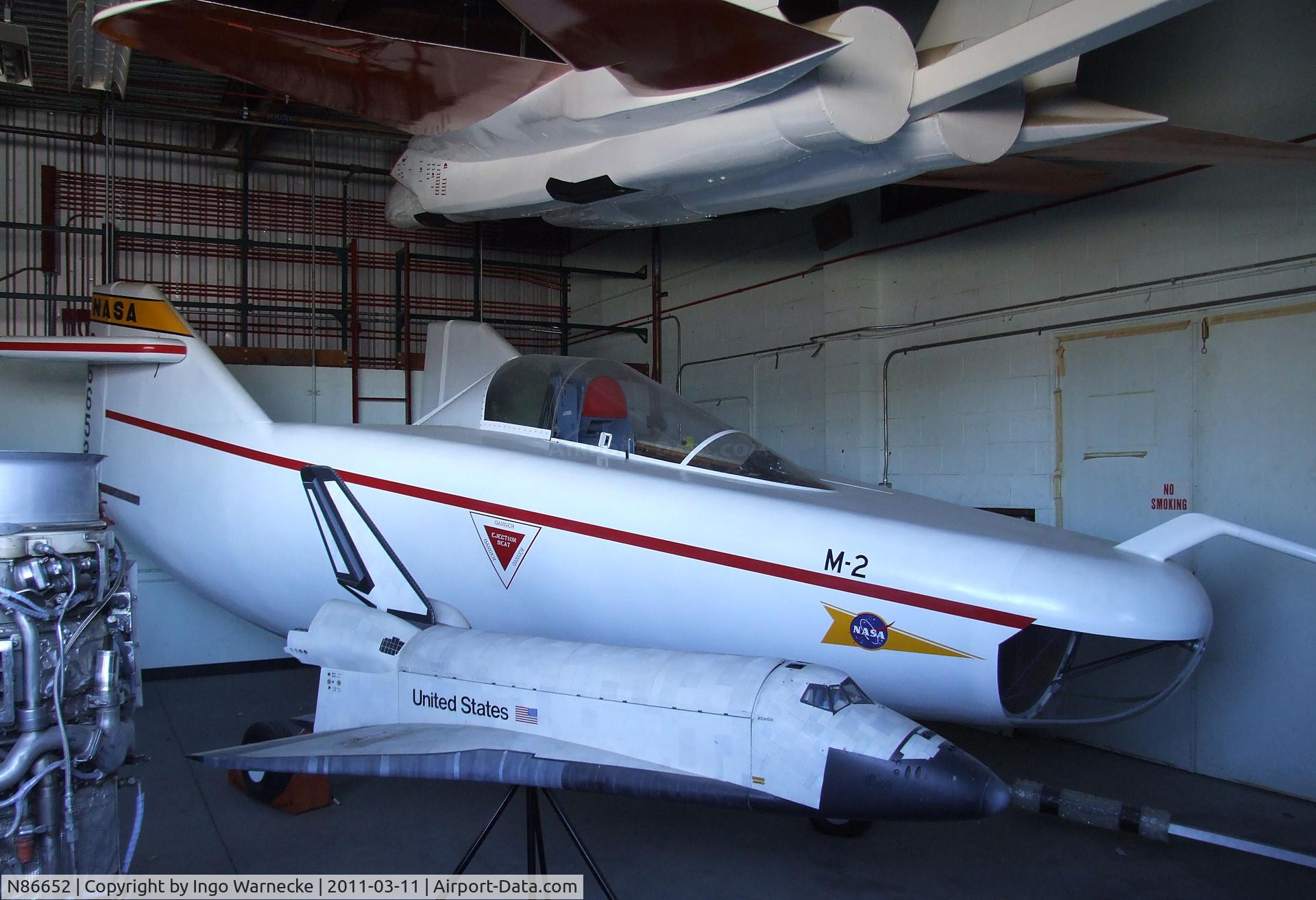 N86652, 1963 NASA / Briegleb M2-F1 C/N 1, NASA / Briegleb M2-F1 Lifting Body at the NASA Dryden Flight Research Center, Edwards AFB, CA