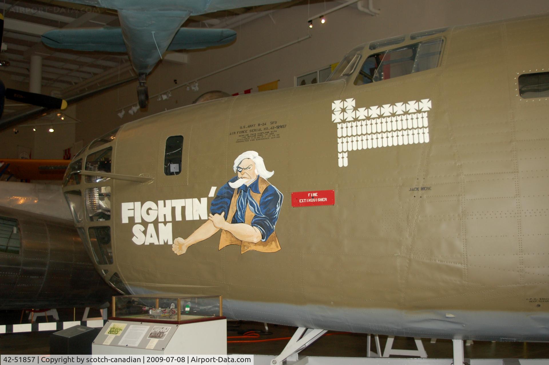 42-51857, 1942 Consolidated B-24 Liberator C/N 3388, Nose Section of Consolidated B-24 Liberator 