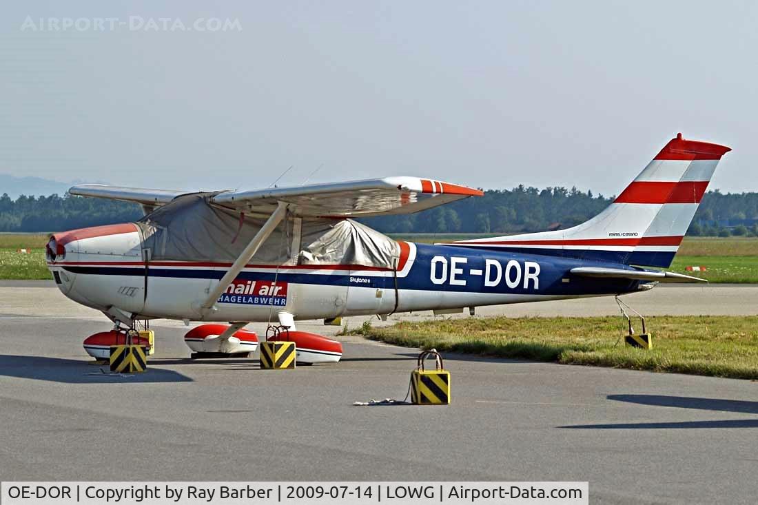 OE-DOR, Reims F182Q C/N F18200042, R/Cessna F.182Q Skylane [0042] Graz~OE 14/07/2009