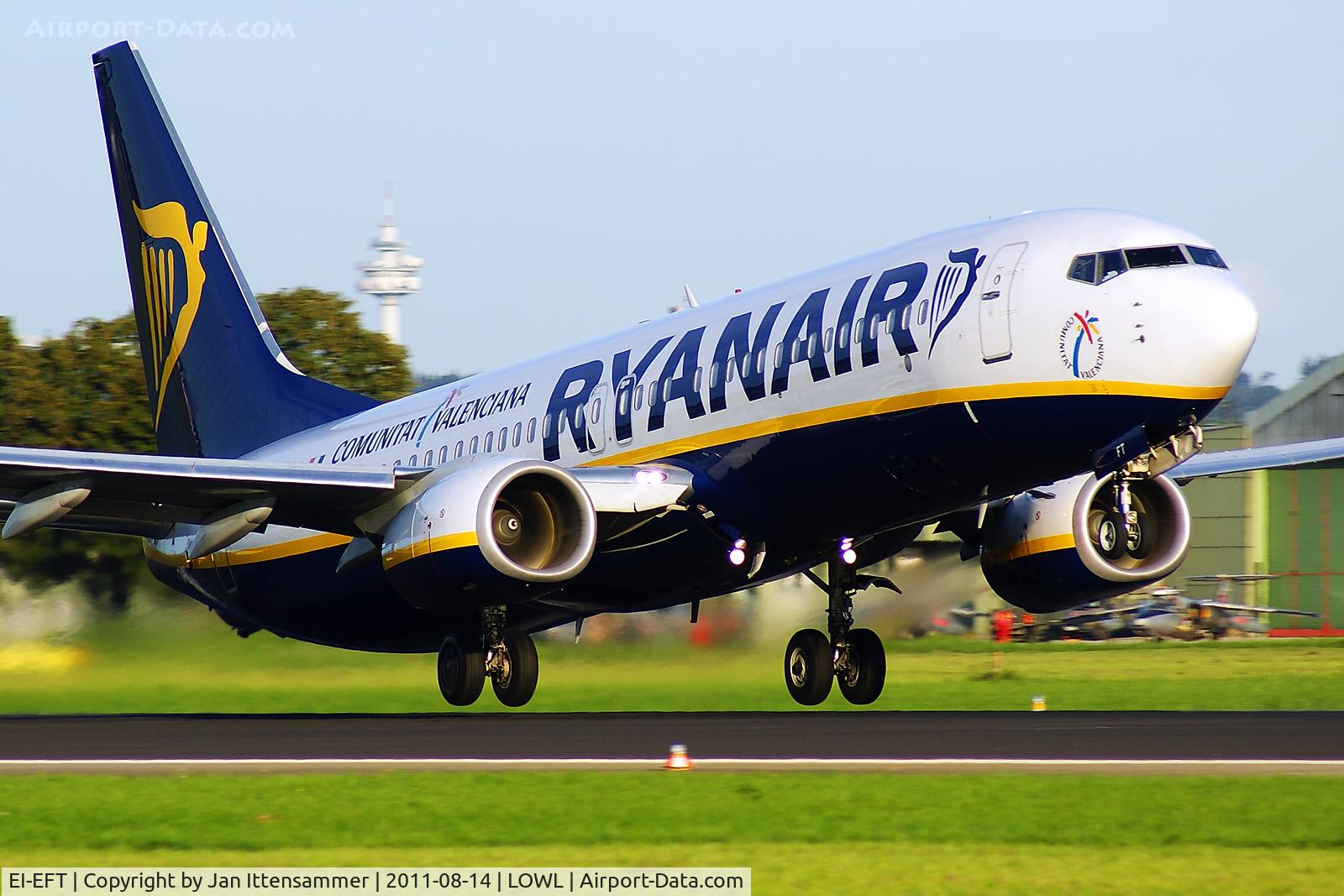 EI-EFT, 2009 Boeing 737-8AS C/N 37543, EI-EFT @ LOWL