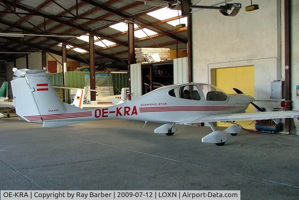 OE-KRA, 2008 Diamond DA-40-P4 Diamond Star C/N 40.004, Diamond DA.40 Star [40.004] Wiener Neustadt West~OE 12/07/2009.