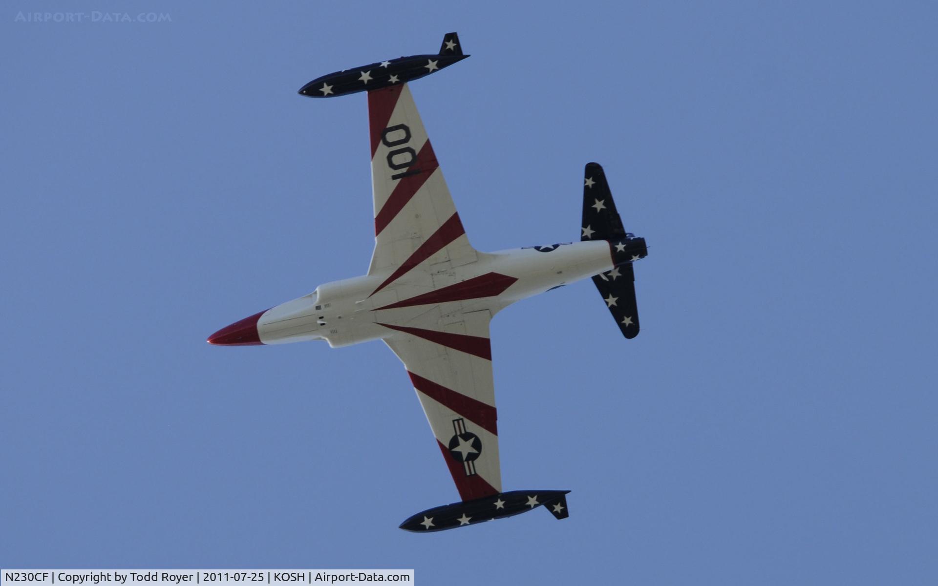 N230CF, 1953 Canadair CT-133 Silver Star 3 C/N T33-24, AIRVENTURE 2011