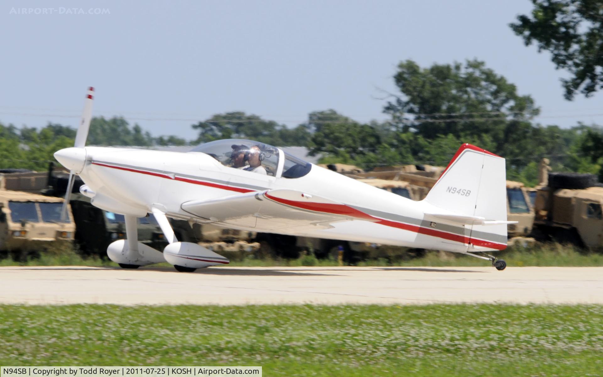 N94SB, 1994 Vans RV-6 C/N 22194, AIRVENTURE 2011