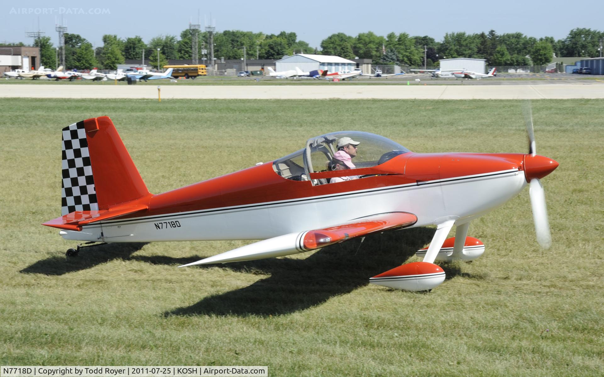 N7718D, 2010 Vans RV-7 C/N 73442, AIRVENTURE 2011