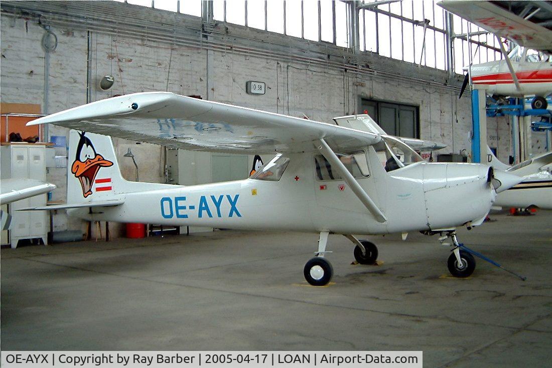 OE-AYX, 1965 Cessna 150E C/N 15061494, Cessna 150E [150-61494]  Weiner-Neustadt Ost~OE 17/04/2005