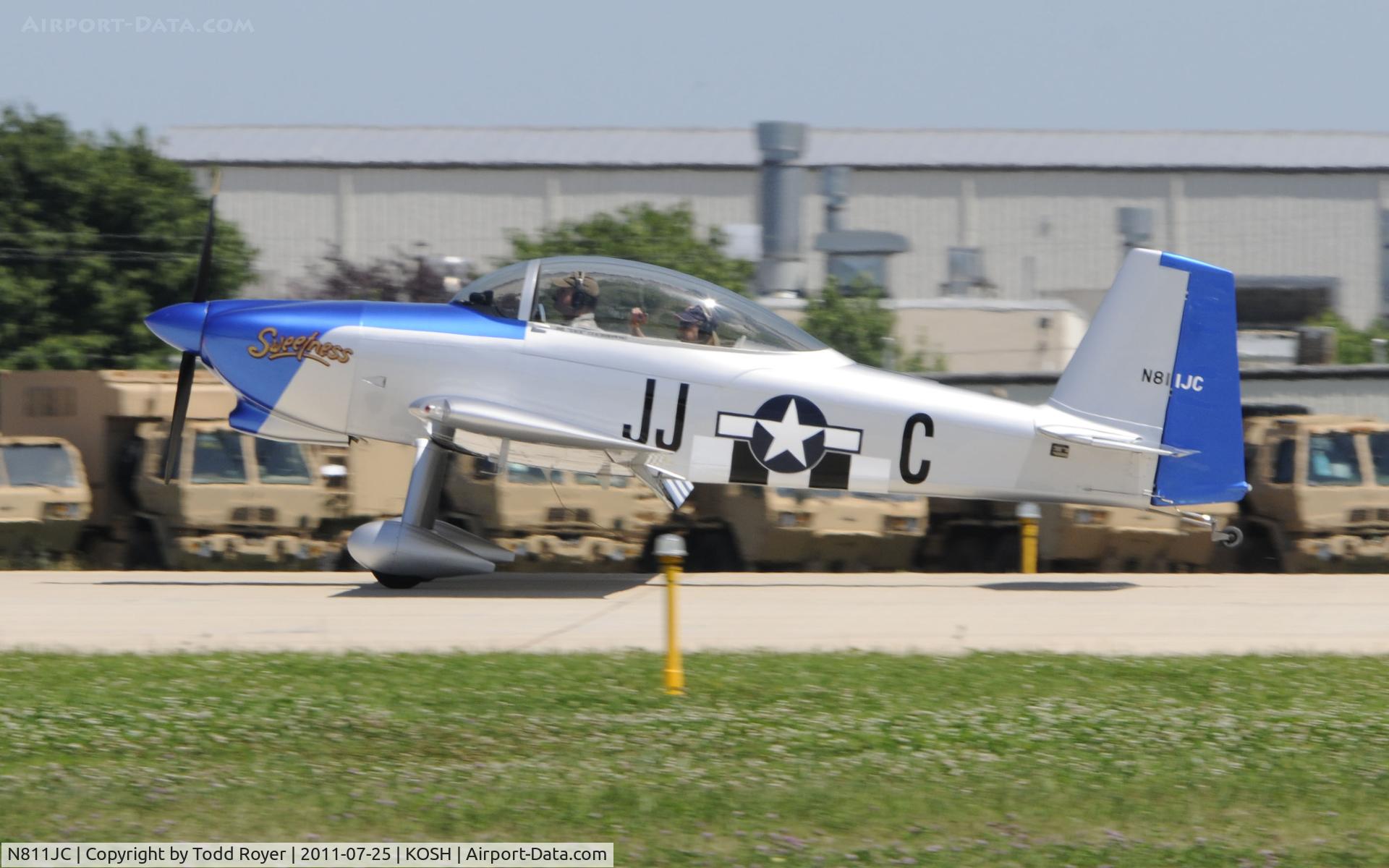 N811JC, Vans RV-8 C/N 80125, AIRVENTURE 2011