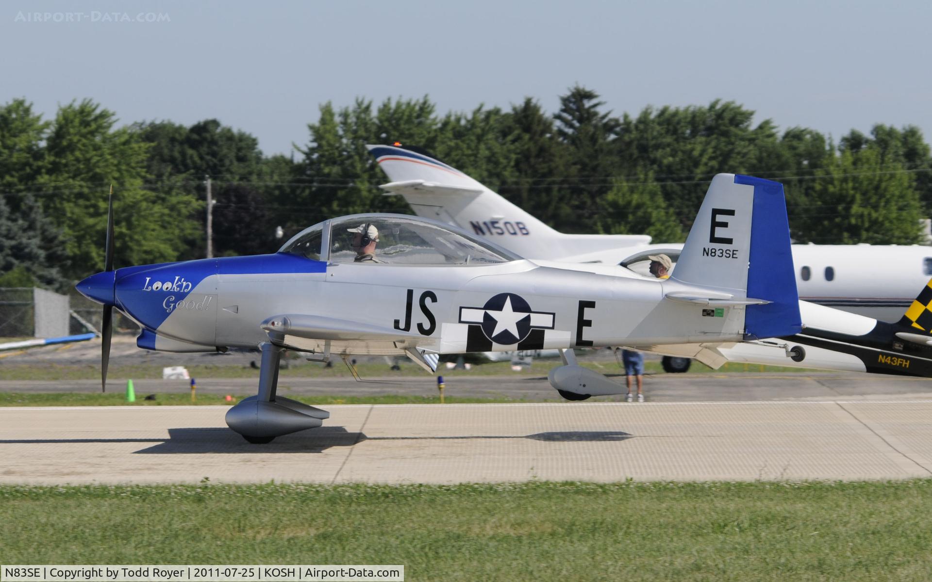 N83SE, 2004 Vans RV-8 C/N 81685, AIRVENTURE 2011