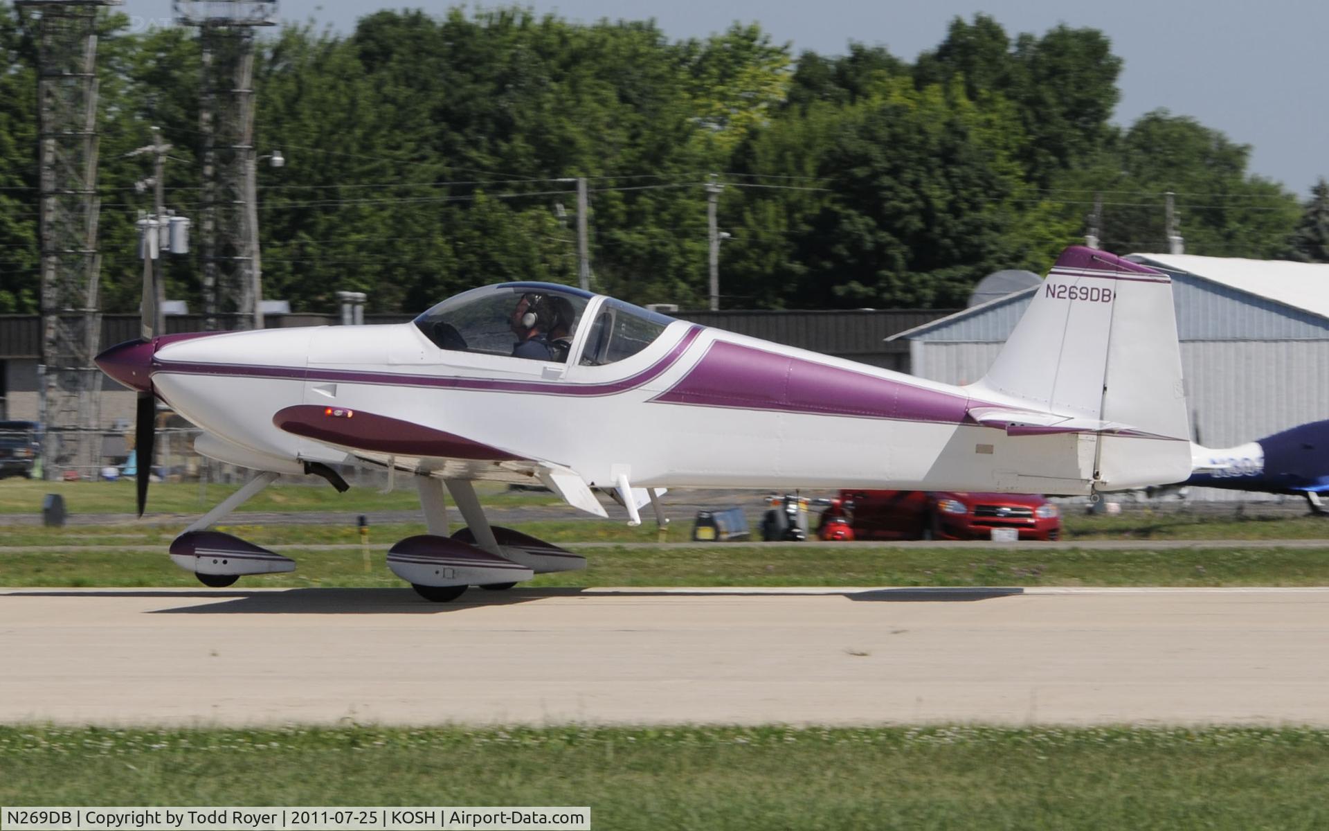 N269DB, 1992 Vans RV-6A C/N 20816, AIRVENTURE 2011