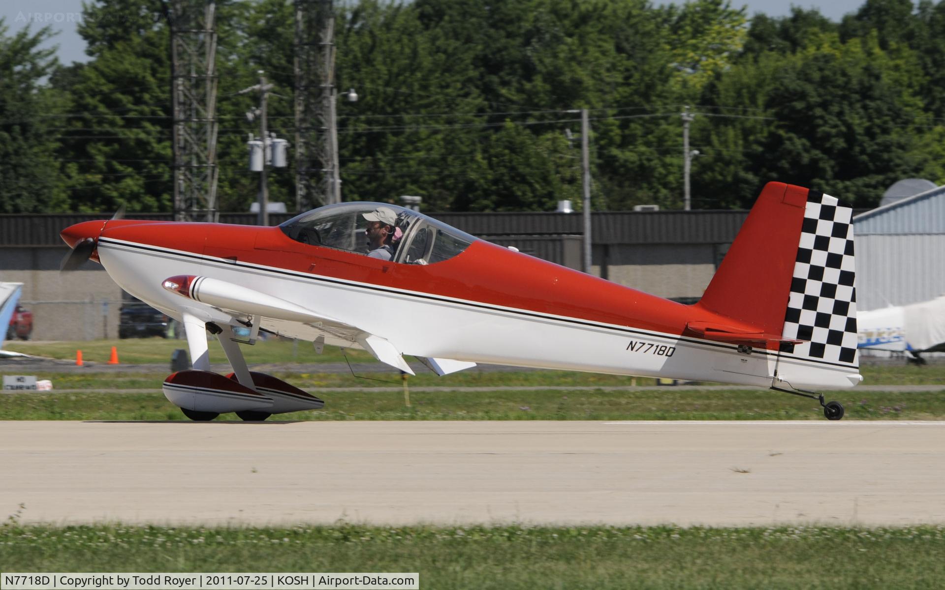 N7718D, 2010 Vans RV-7 C/N 73442, AIRVENTURE 2011