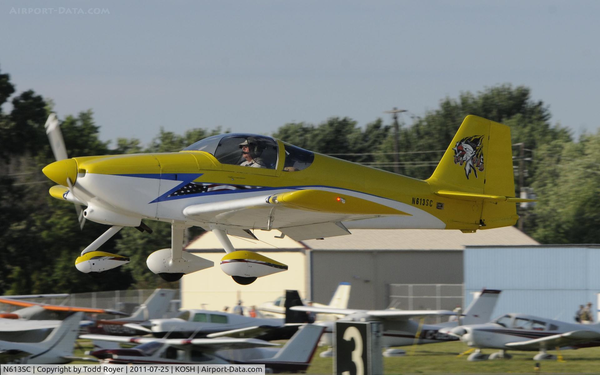 N613SC, Vans RV-6A C/N 1 (N613SC), AIRVENTURE 2011