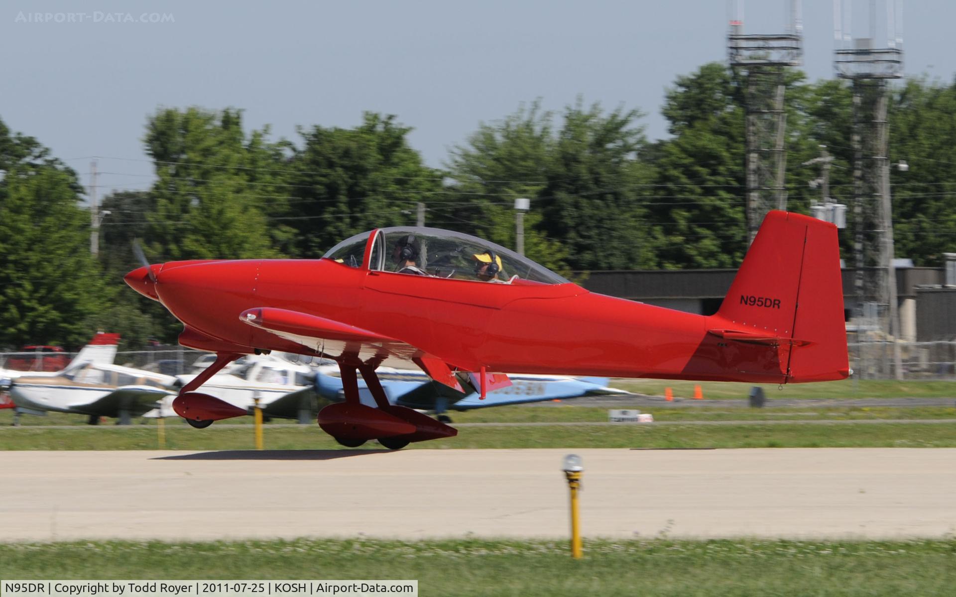 N95DR, 2010 Vans RV-8A C/N 82434, AIRVENTURE 2011