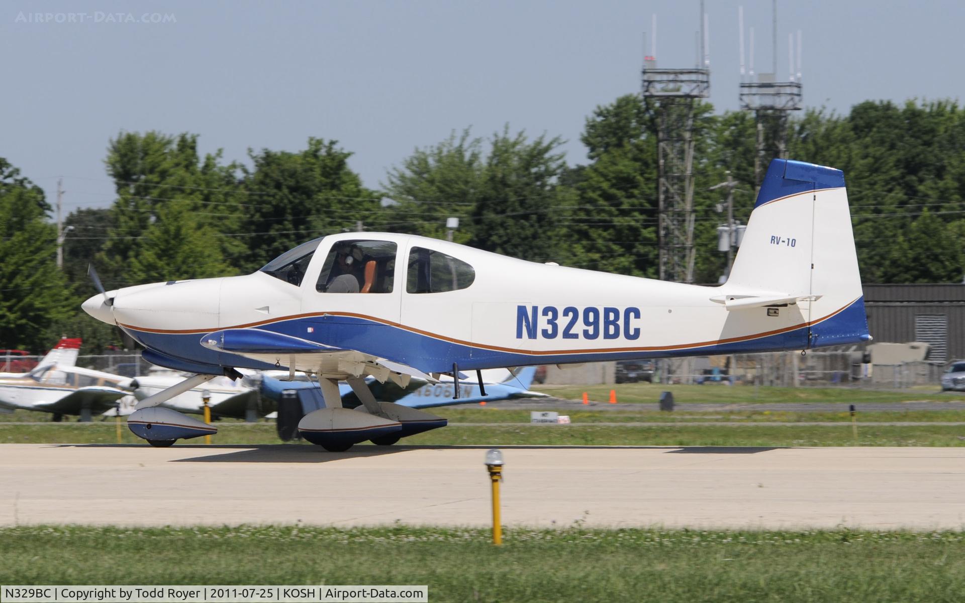 N329BC, 2006 Vans RV-10A C/N 40190, AIRVENTURE 2011