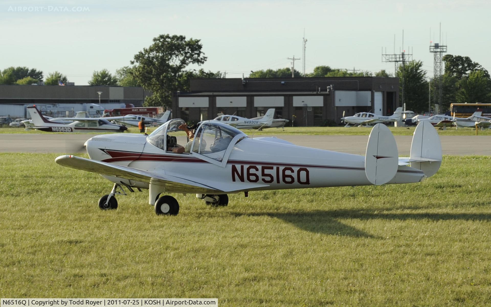 N6516Q, 1966 Alon A2 Aircoupe C/N A-116, AIRVENTURE 2011