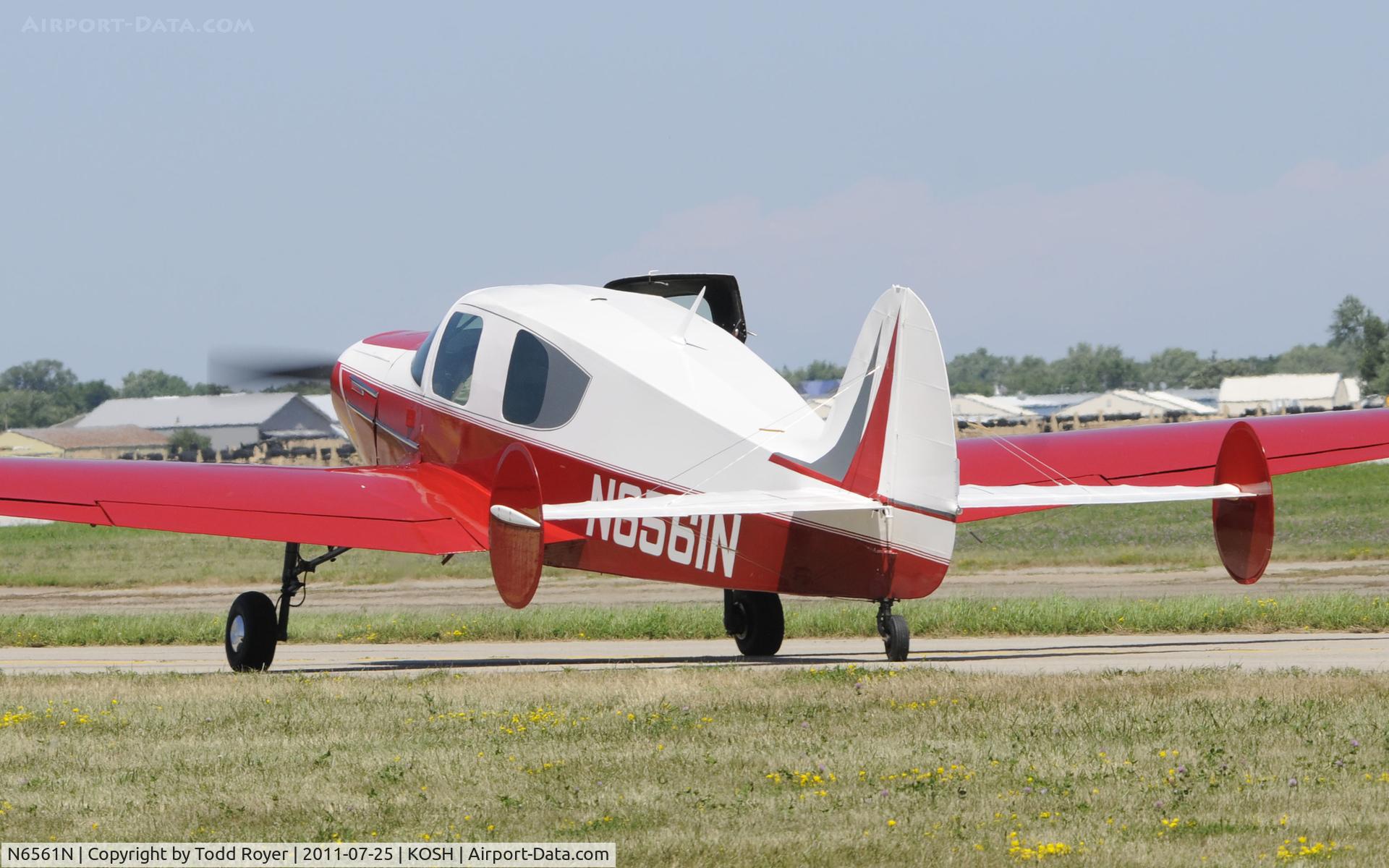 N6561N, 1950 Bellanca 14-19 Cruisair Senior C/N 2014, AIRVENTURE 2011