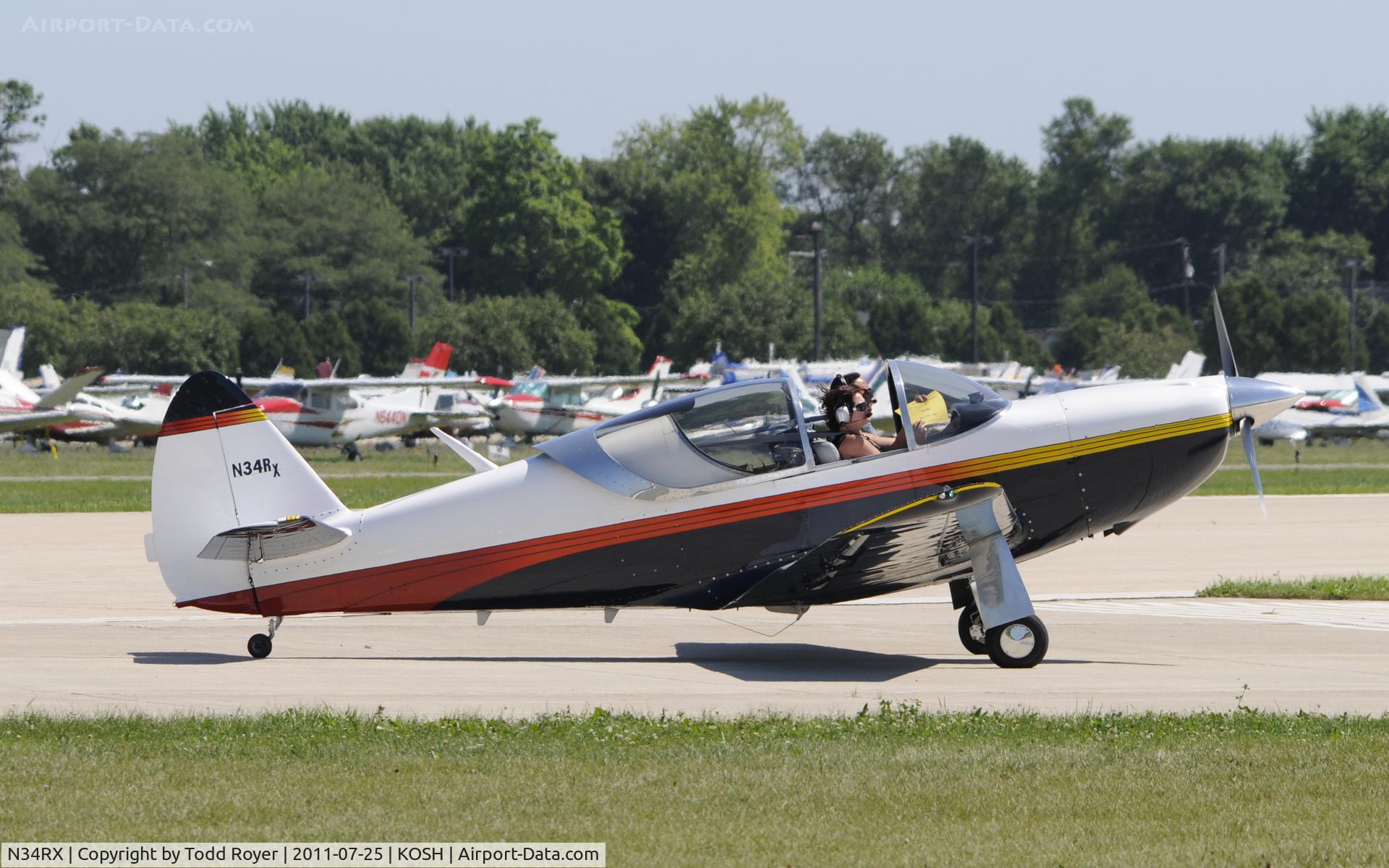 N34RX, 1946 Globe GC-1A Swift C/N 47, AIRVENUTRE 2011