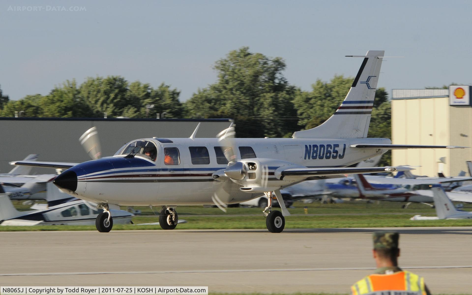 N8065J, 1978 Piper Aerostar 601P C/N 61P-0548-234, AIRVENTURE 2011