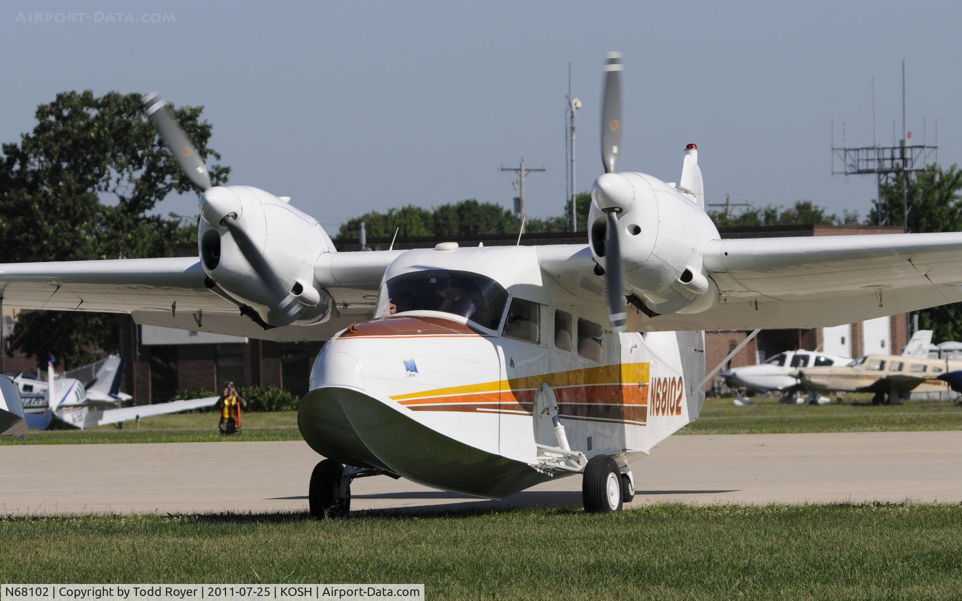 N68102, 1945 Grumman G-44 Widgeon C/N 1351, AIRVENTURE 2011