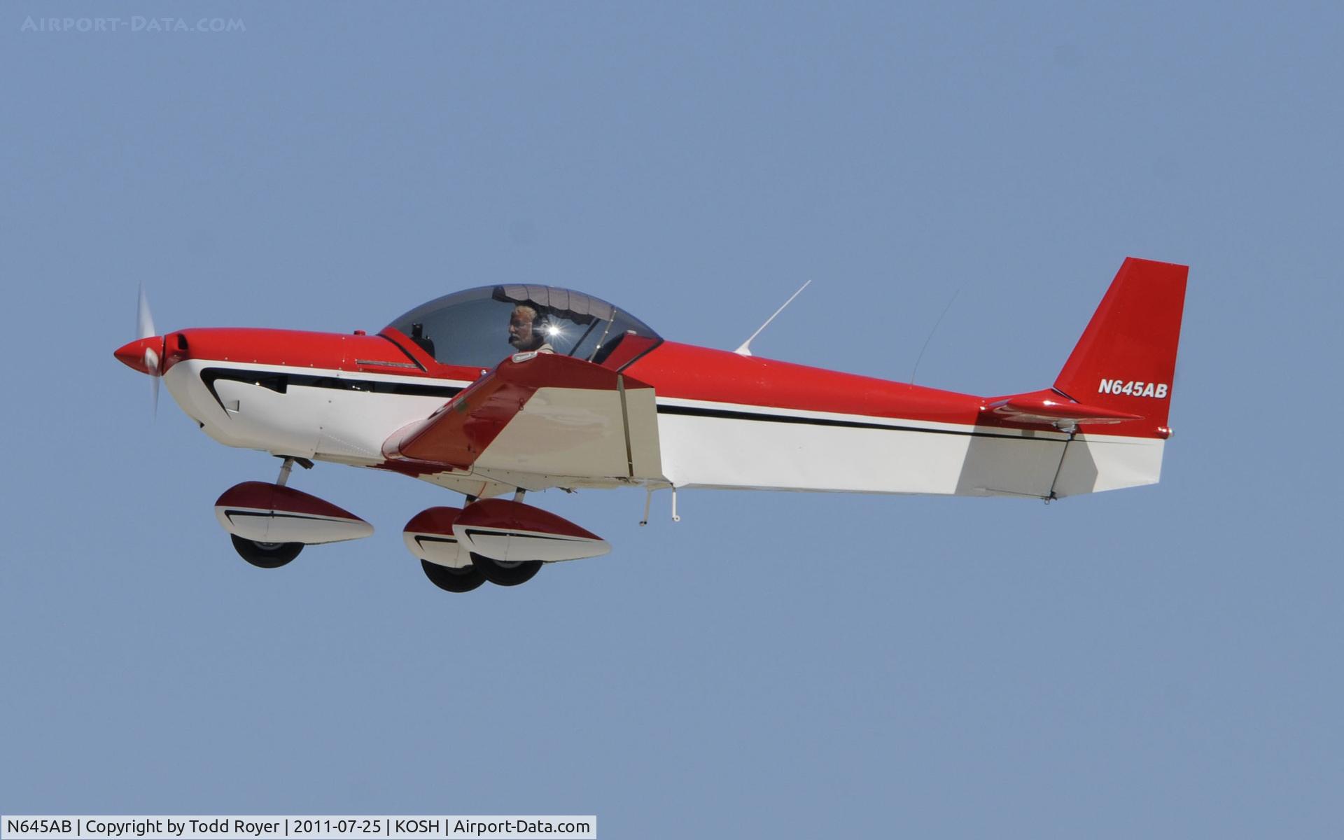 N645AB, 2004 Zenair CH-601 HDS Zodiac C/N 6-4175, AIRVNETURE 2011