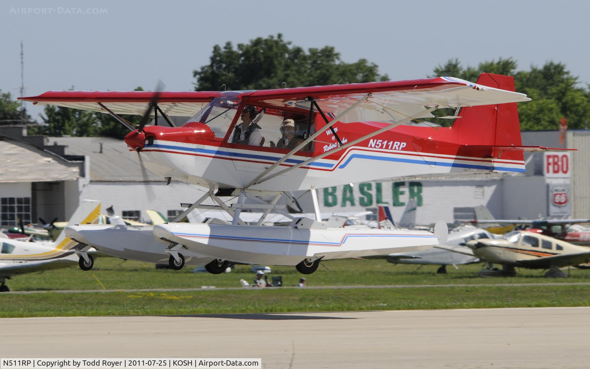 N511RP, 2002 Rans S-7 Courier C/N 1101313, AIRVENTURE 2011