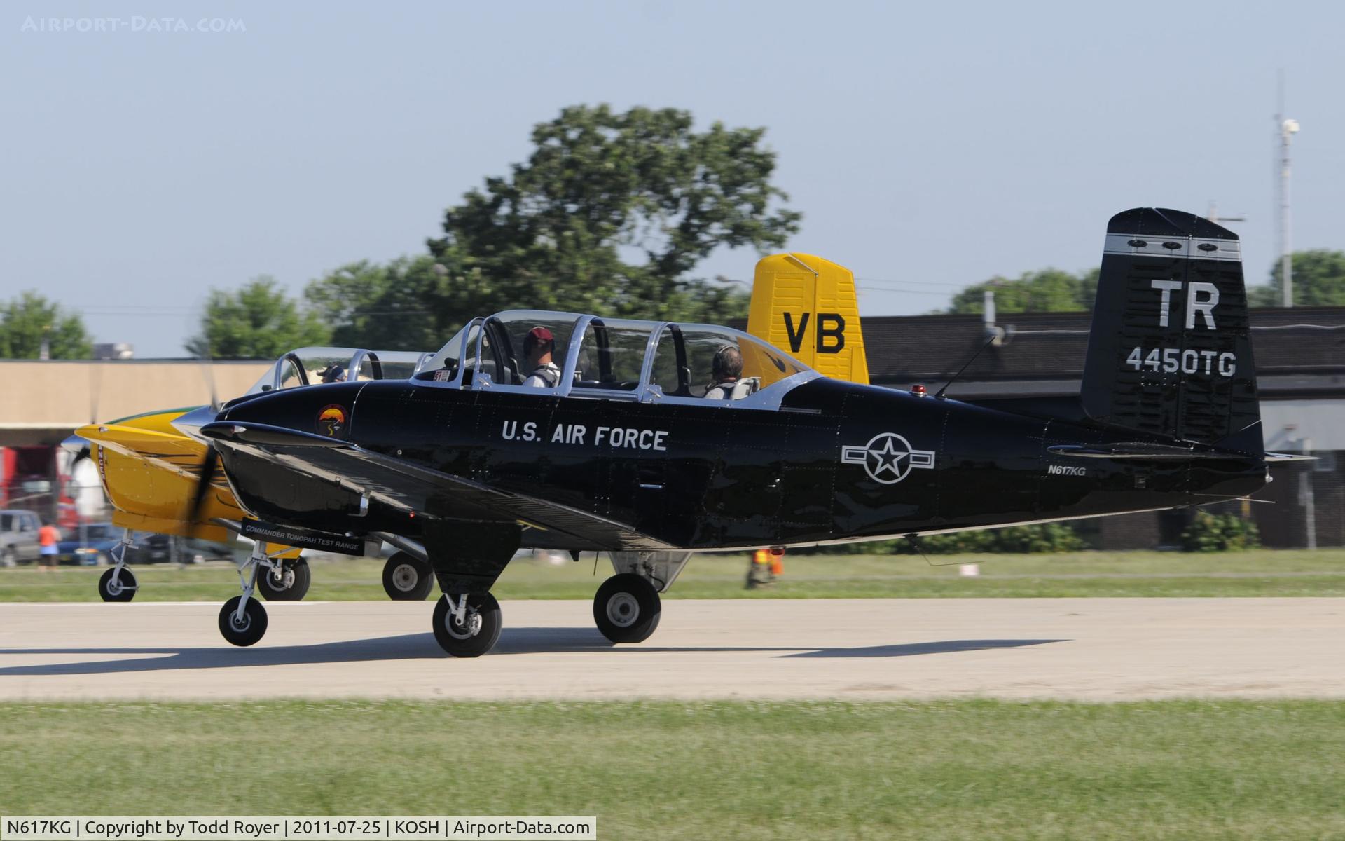 N617KG, 1956 Beech D-45 Mentor C/N BG-279, AIRVENTURE 2011