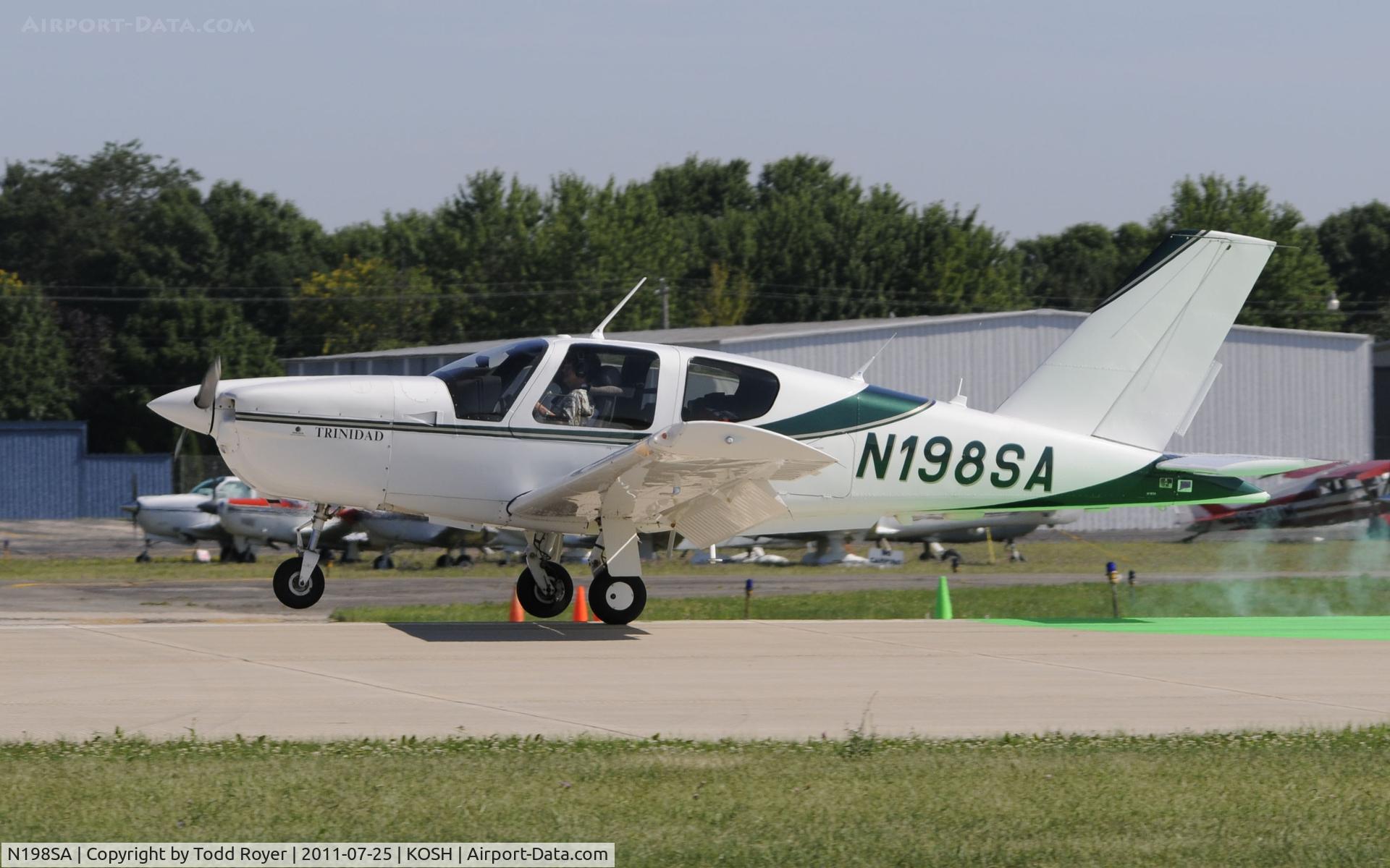 N198SA, 1998 Socata TB-20 Trinidad C/N 1836, AIRVENTURE 2011