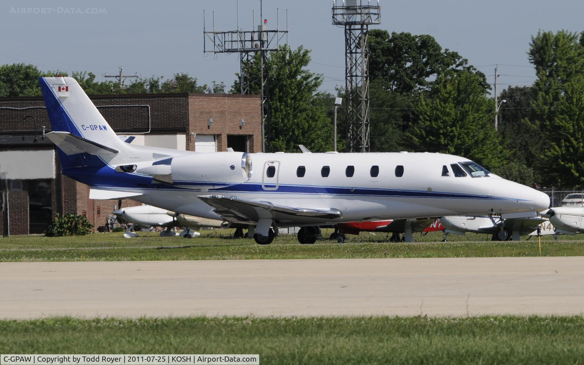 C-GPAW, 2007 Cessna 560XLS C/N 560-5681, AIRVENTURE 2011