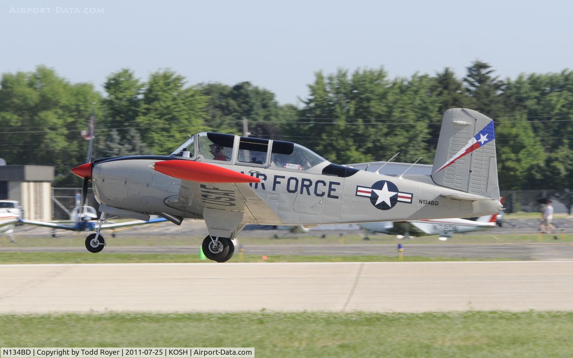 N134BD, 1956 Beech T-34B C/N BG-165, AIRVENTURE 2011
