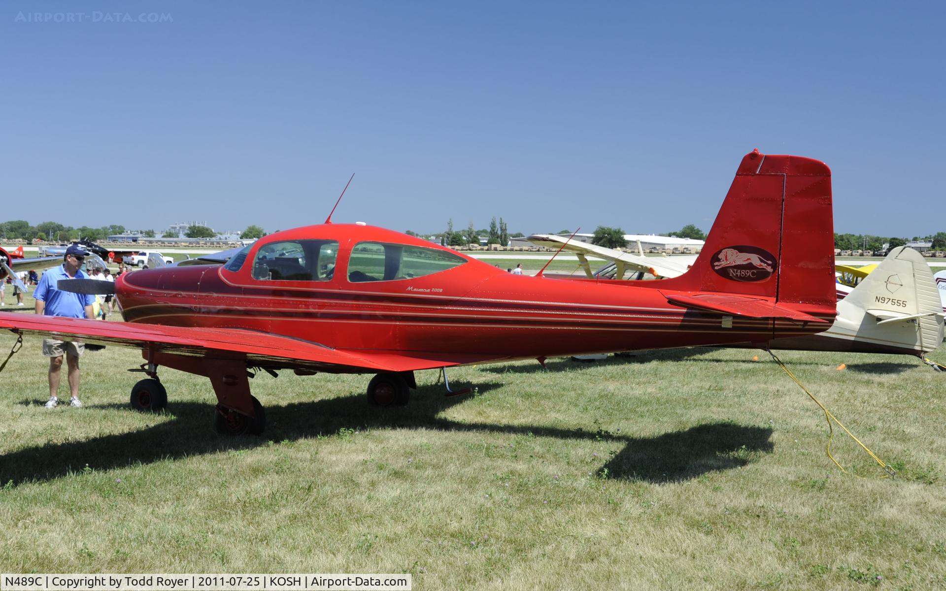 N489C, 1959 Meyers Industries Inc 200A C/N 254, AIRVENTURE 2011
