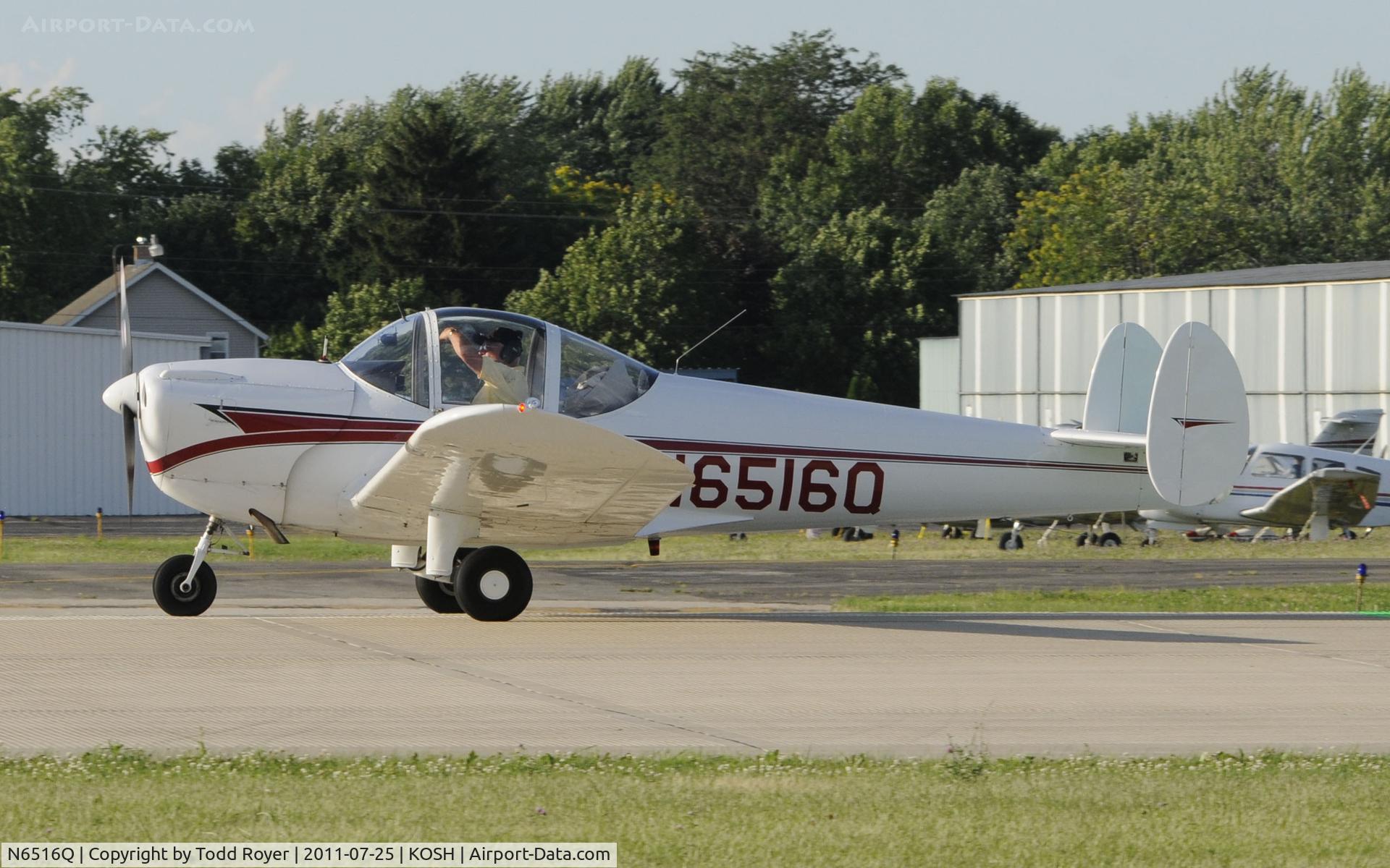 N6516Q, 1966 Alon A2 Aircoupe C/N A-116, AIRVENTURE 2011