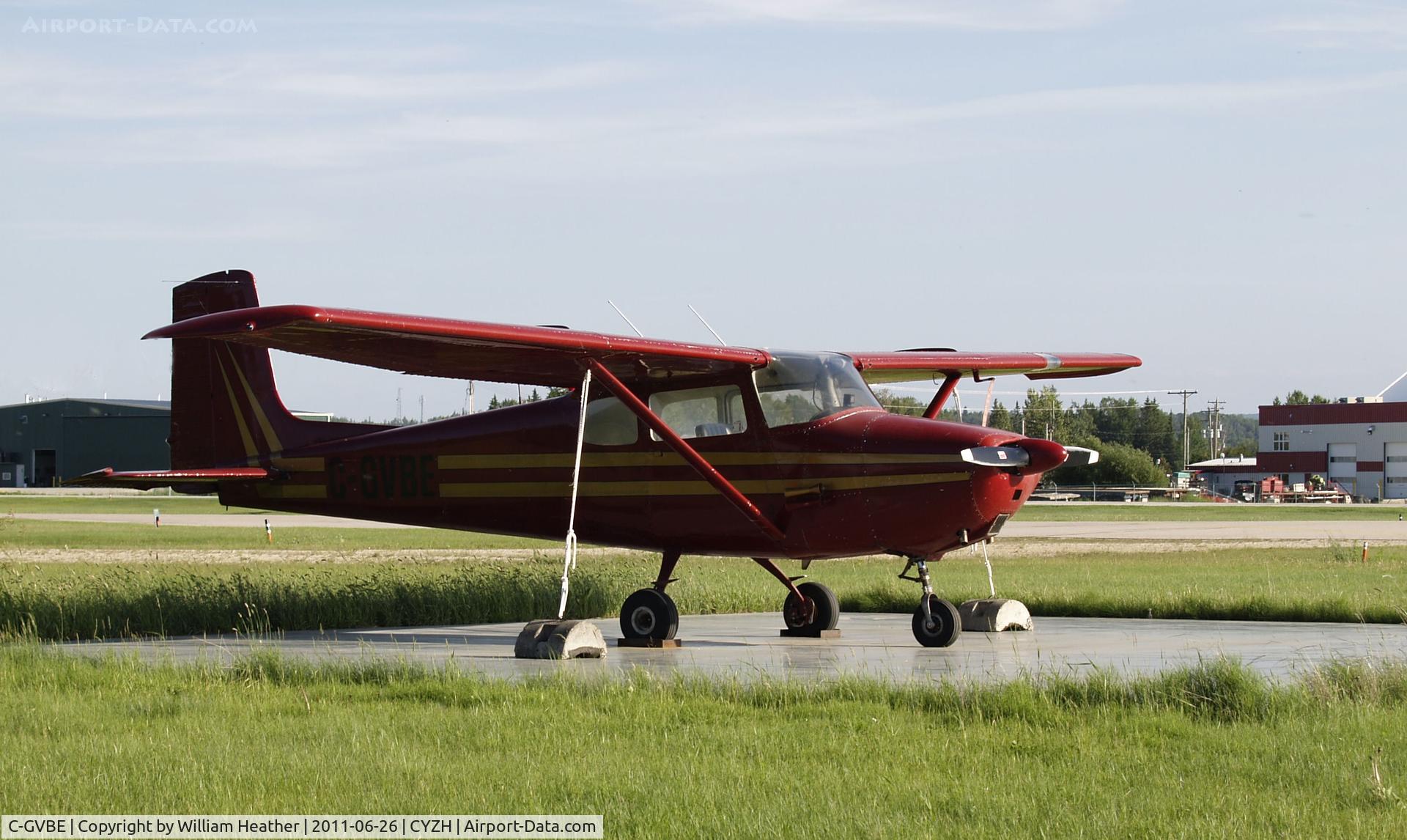 C-GVBE, 1956 Cessna 172 C/N 28395, Slave Lake airport