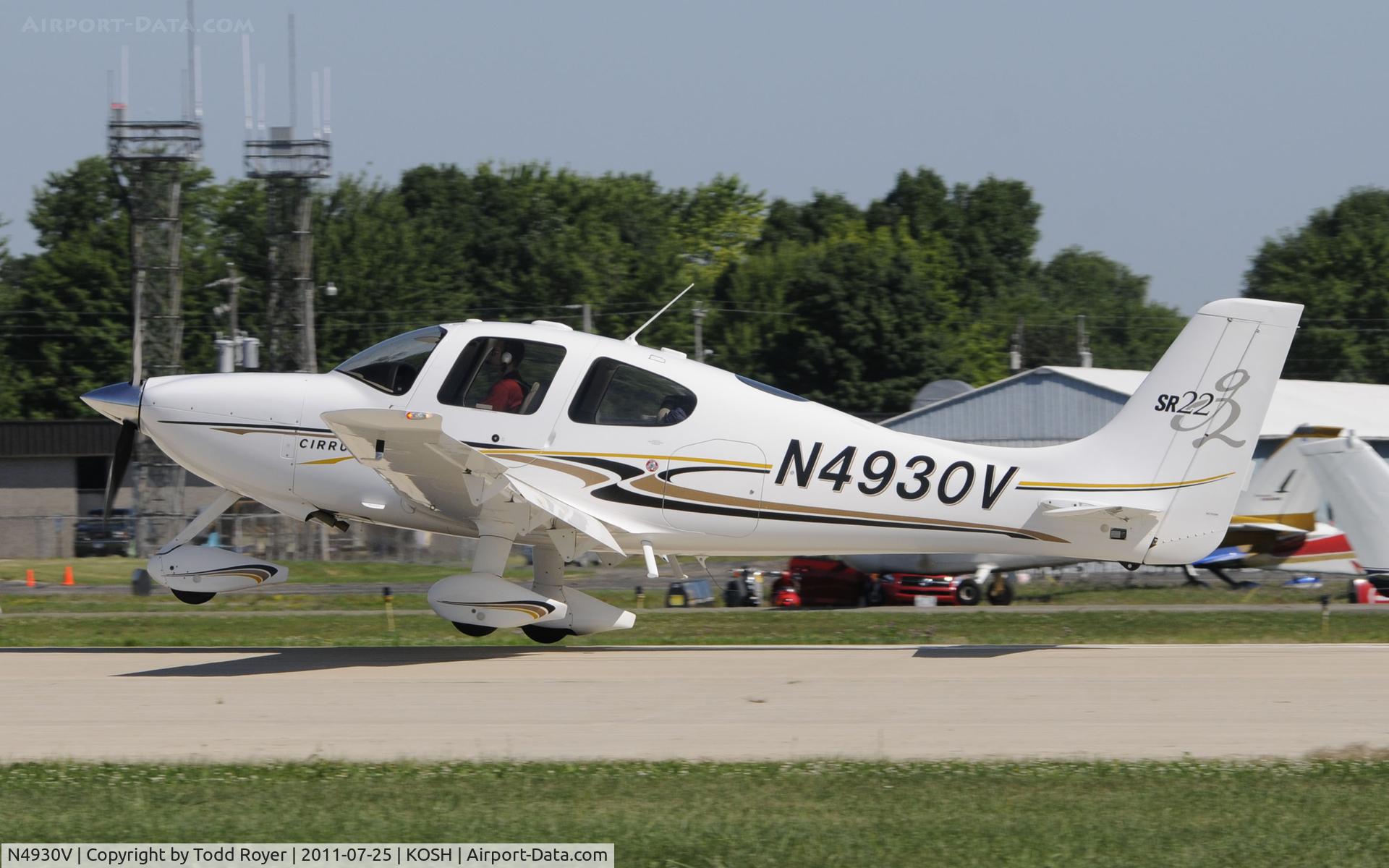 N4930V, 2004 Cirrus SR22 G2 C/N 0960, AIRVENTURE 2011