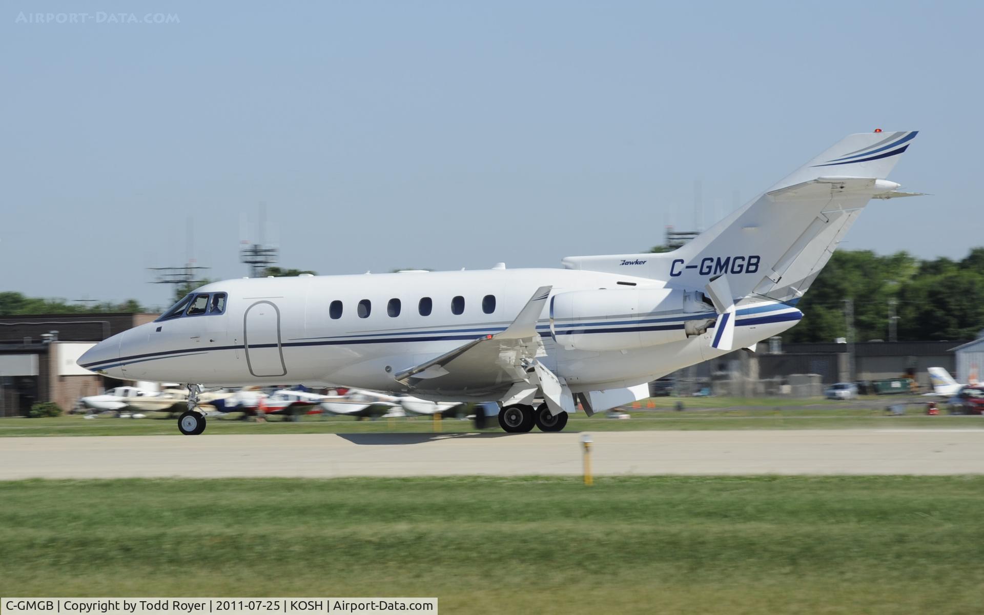 C-GMGB, 2006 Raytheon Hawker 850XP C/N 258814, AIRVENTURE 2011
