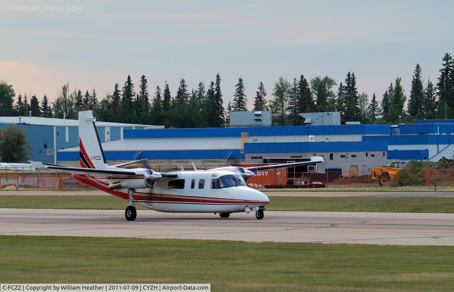 C-FCZZ, 1973 Rockwell 690A Turbo Commander Turbo Commander C/N 11106, Slave Lake Air Tanker Base