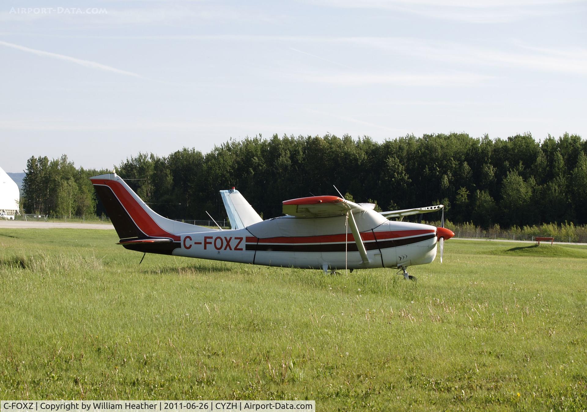 C-FOXZ, 1963 Cessna 210-5 (205) C/N 205-0366, Slave Lake Airport
