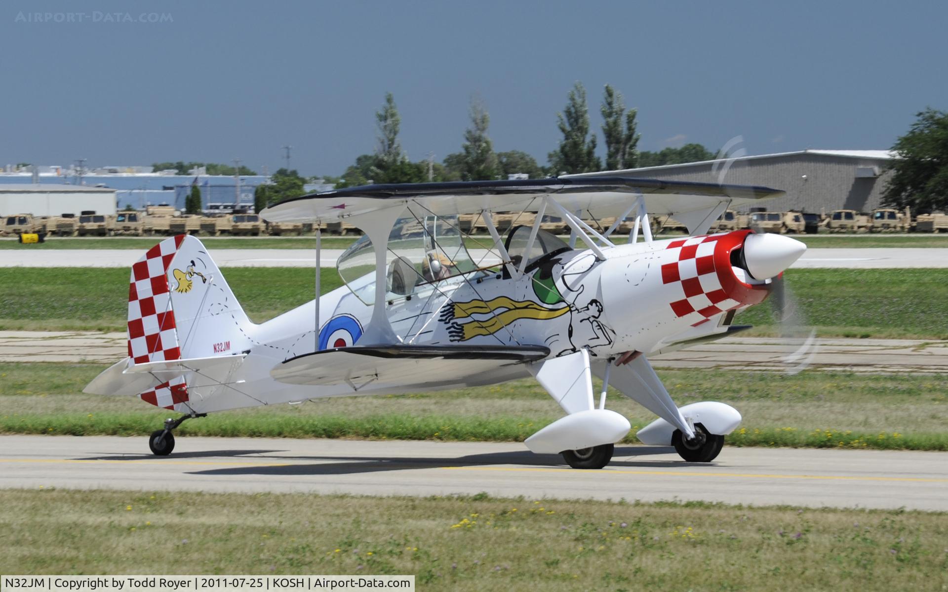 N32JM, 1973 Stolp SA-300 Starduster Too C/N JM001, AIRVENTURE 2011
