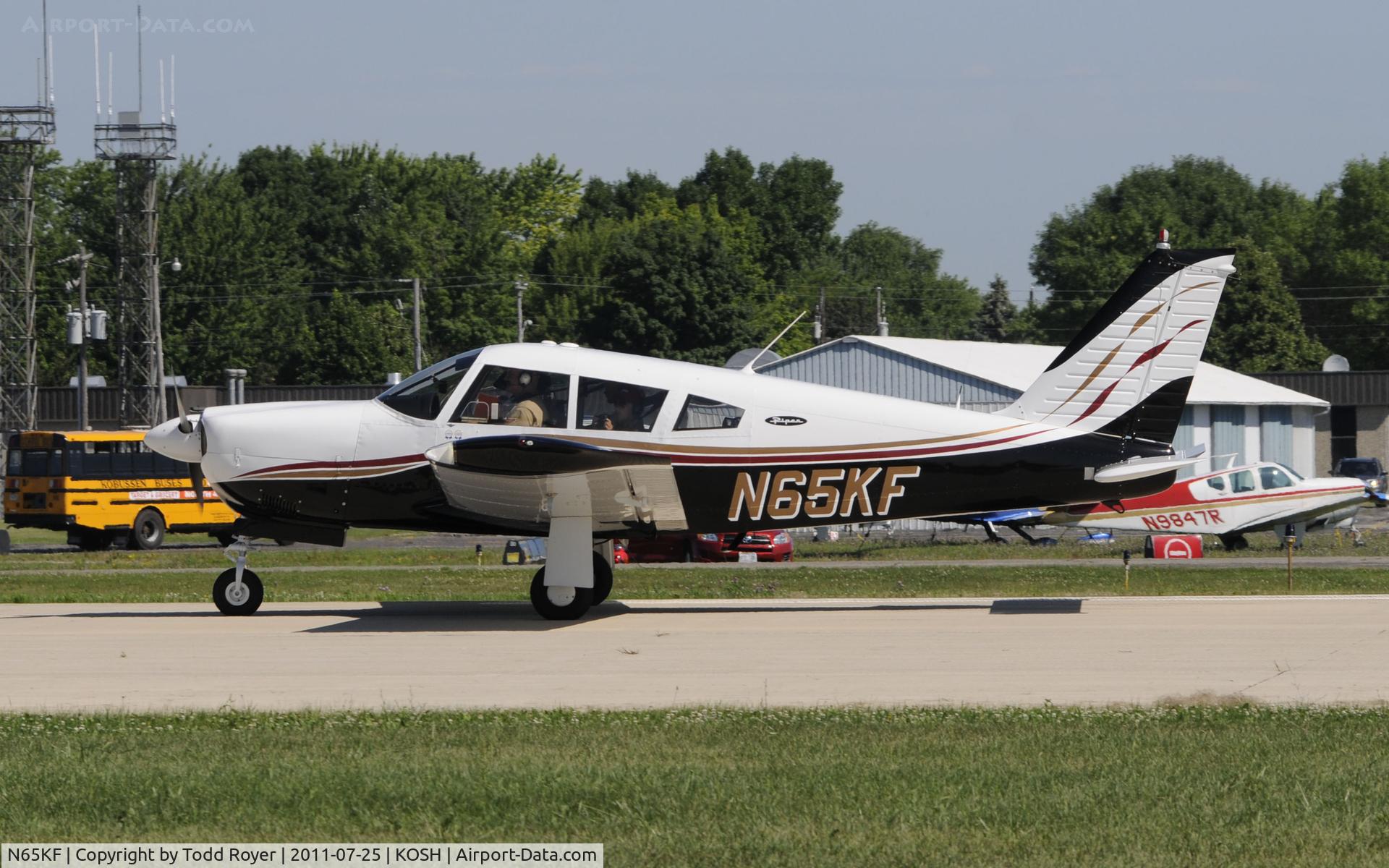 N65KF, 1968 Piper PA-28R-180 Cherokee Arrow C/N 28R-30906, AIRVENTURE 2011