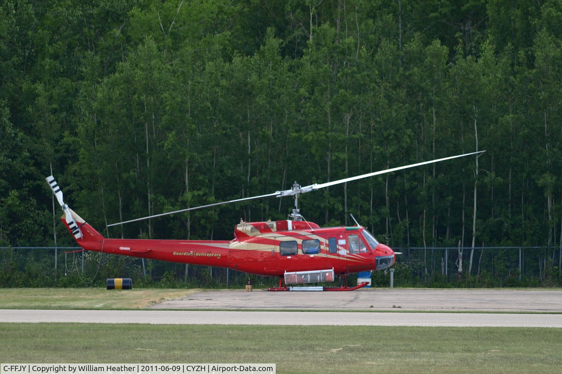 C-FFJY, 1968 Bell 205A-1 C/N 30002, Slave Lake Air Tanker Base