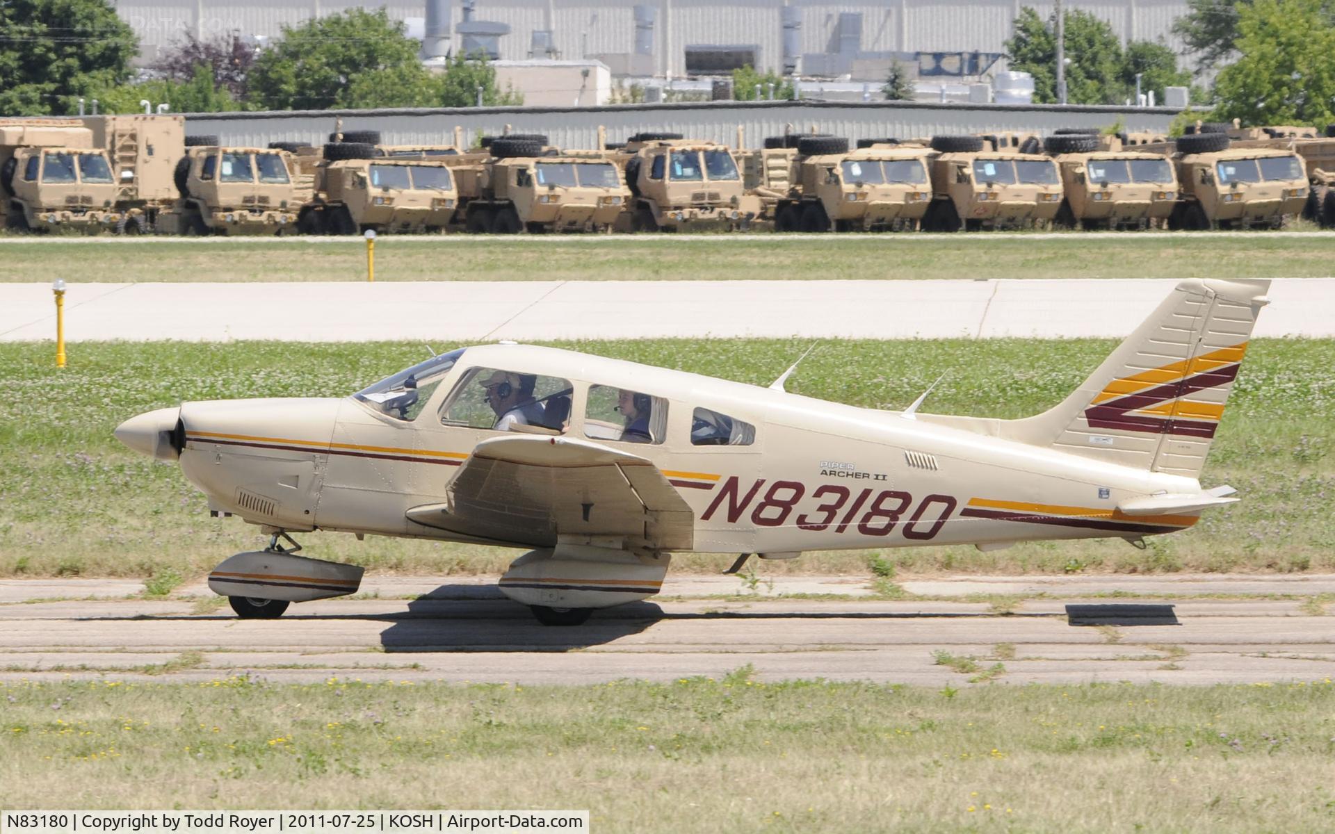 N83180, 1980 Piper PA-28-181 C/N 28-8190135, AIRVENTURE 2011