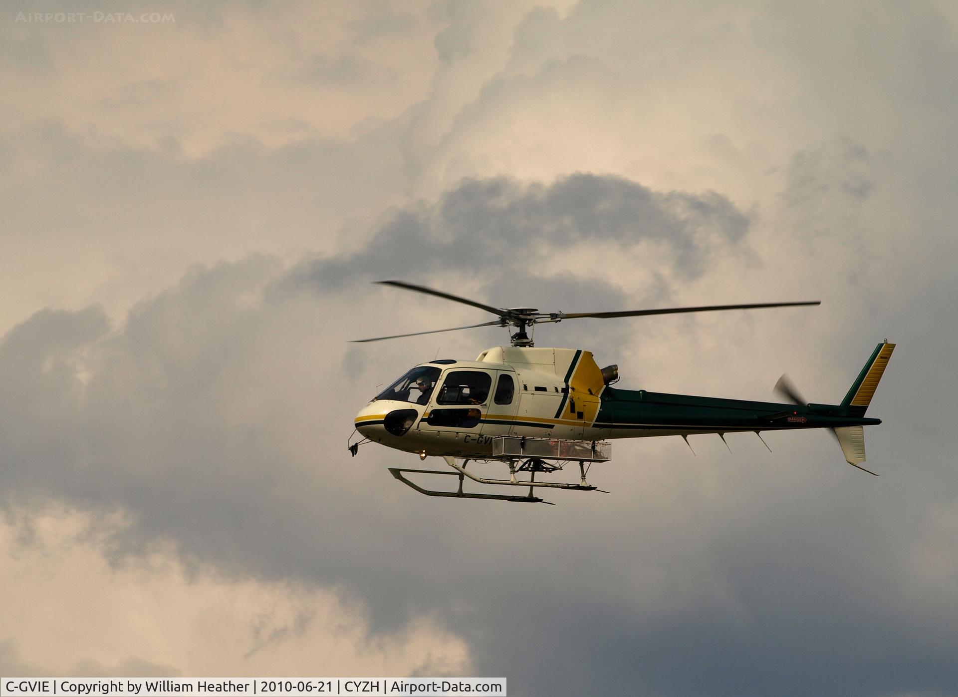 C-GVIE, 1975 Bell 205B C/N 30188, Slave Lake Air Tanker Base