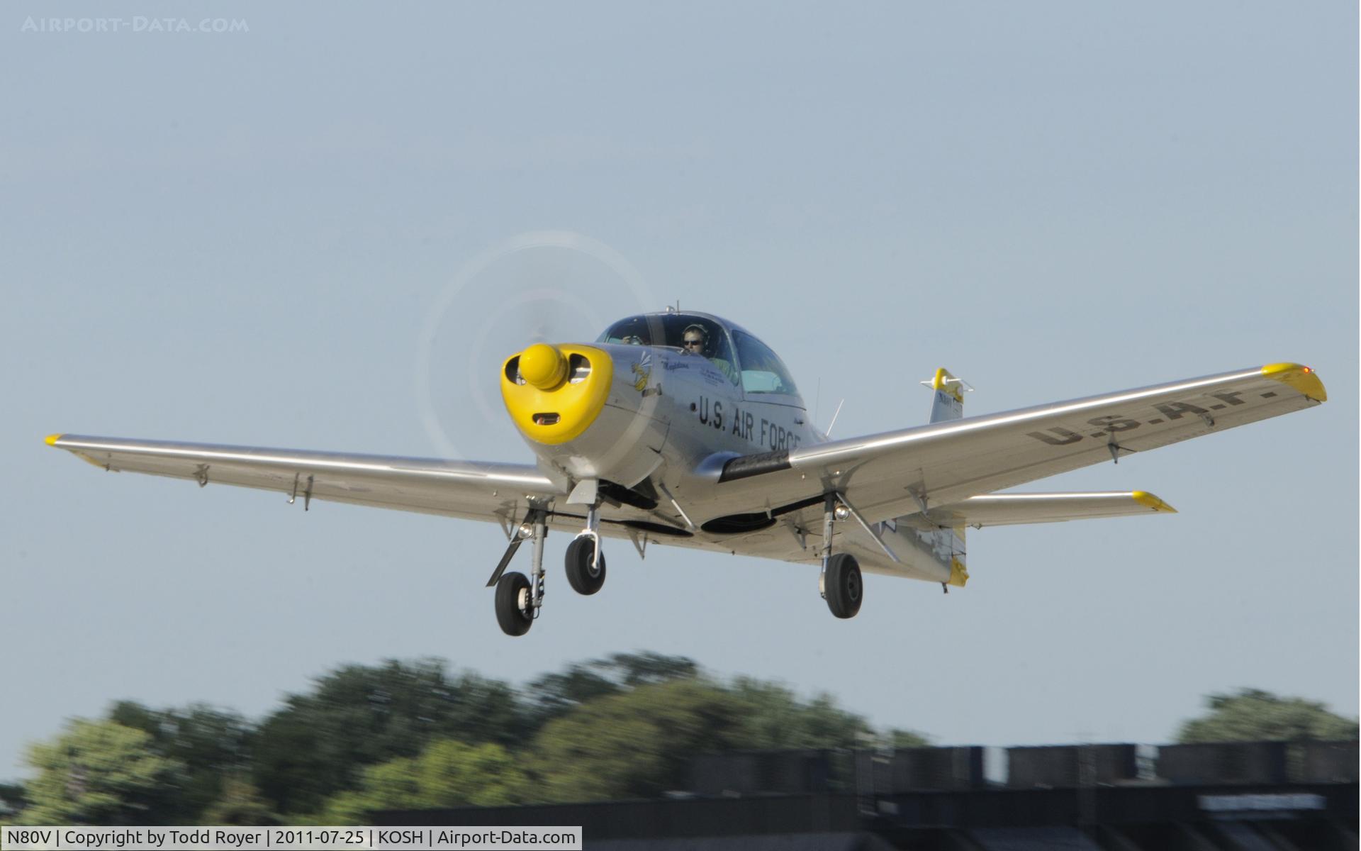 N80V, 1946 North American Navion (NA-145) C/N NAV-4-111, AIRVENTURE 2011