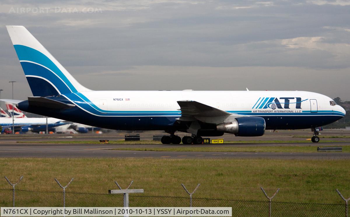 N761CX, 1985 Boeing 767-223(SF) C/N 22318, in for another load of freight