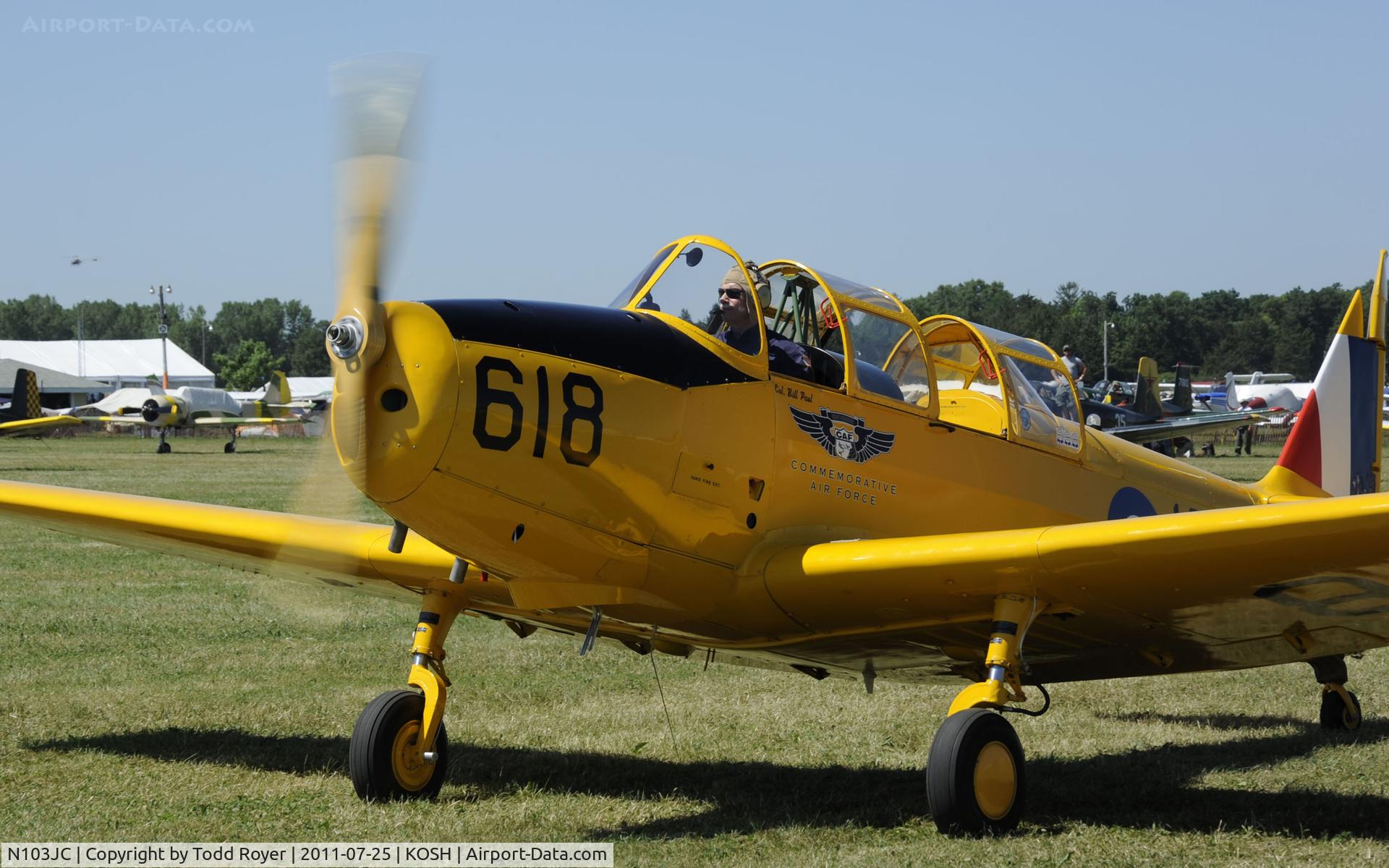 N103JC, 1943 Fairchild M-62A-3 Cornell II C/N FC119, AIRVENTURE 2011