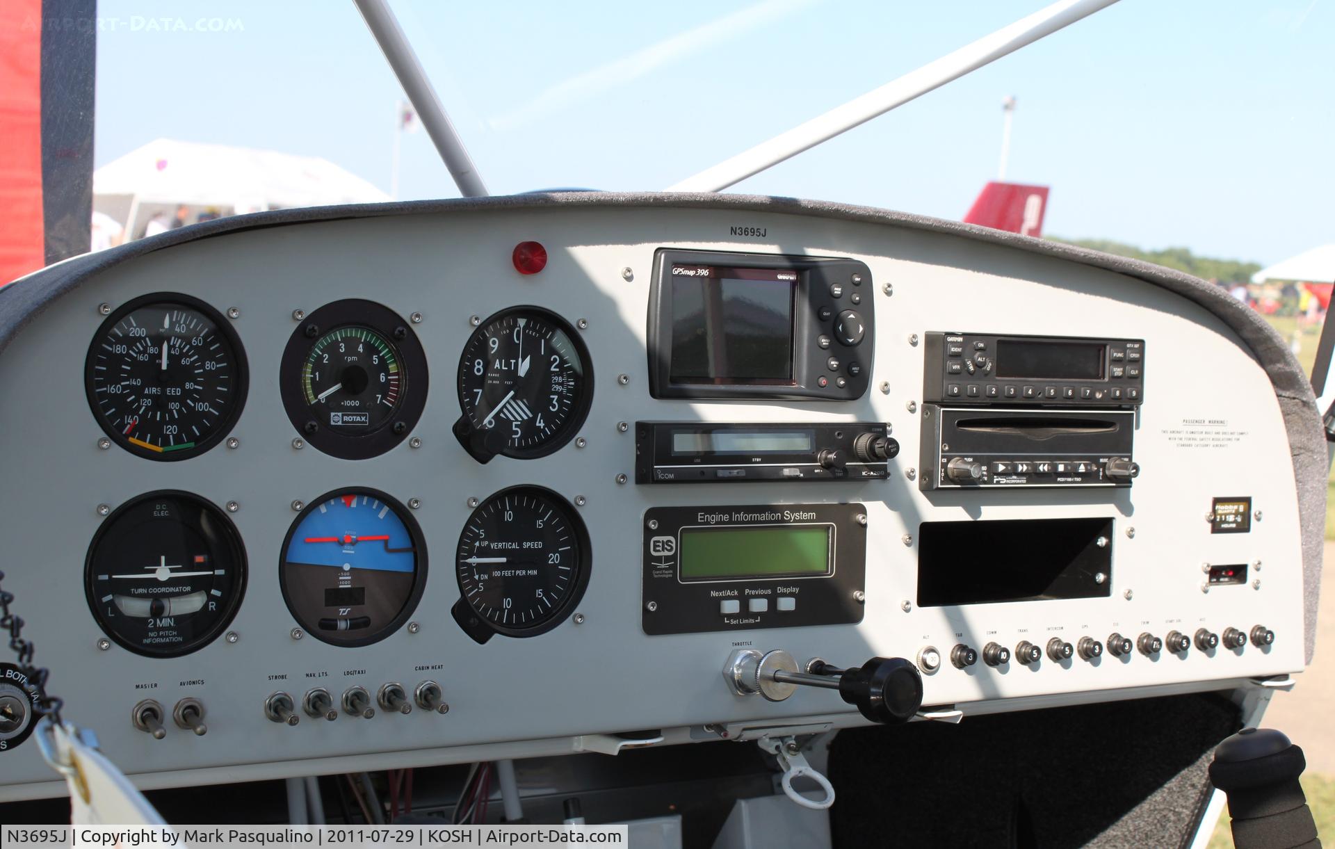 N3695J, 2006 Skystar Kitfox Series 6 C/N S60109-061, Kitfox Series 6