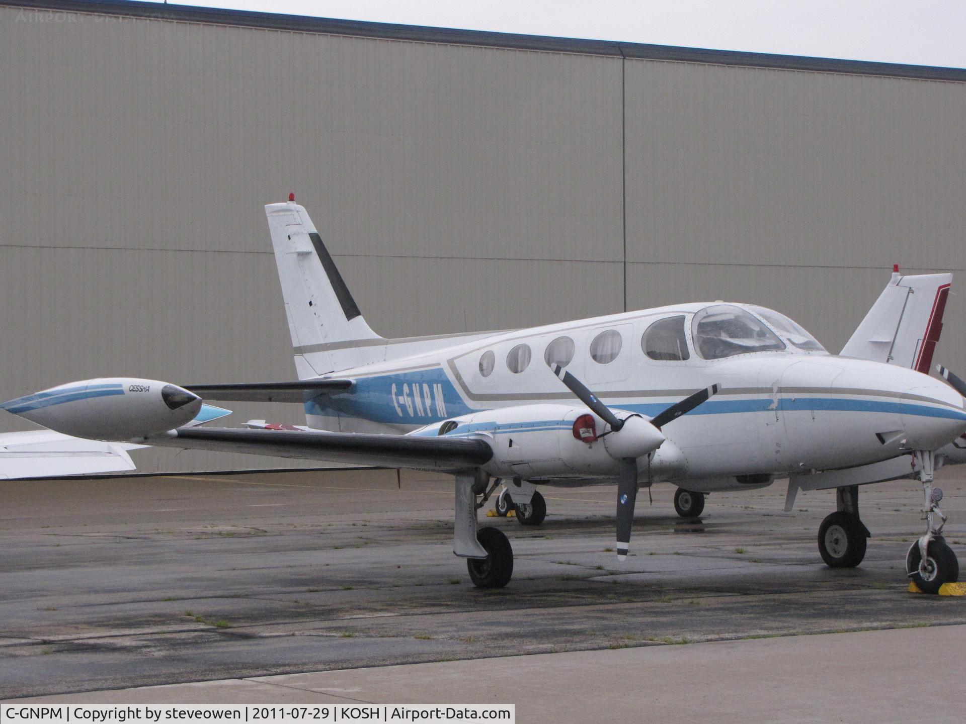 C-GNPM, 1971 Cessna 340 C/N 340-0083, Orion FBO Ramp EAA2011