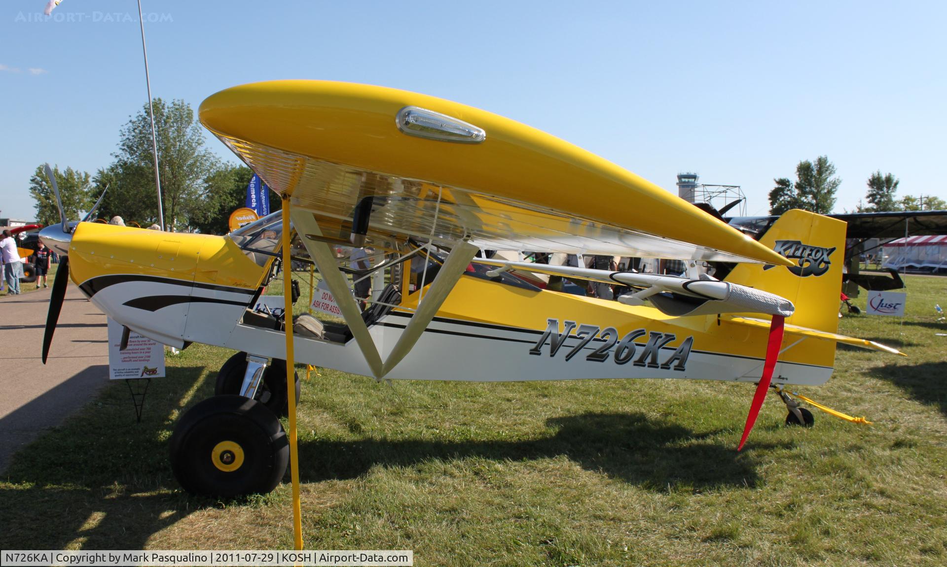 N726KA, Foxair Kitfox Light Sport C/N KA09046153, Kitfox Super Sport