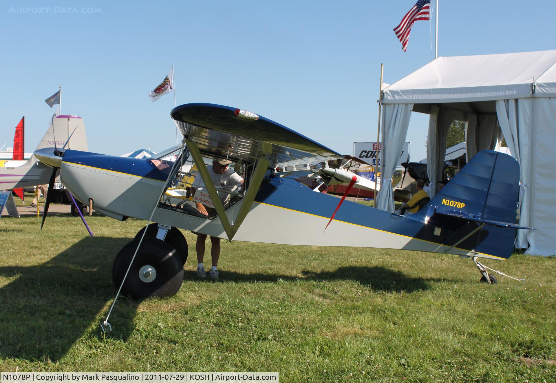 N1078P, 2004 Skystar Kitfox Series 7 C/N S60111-068, Kitfox Series 7